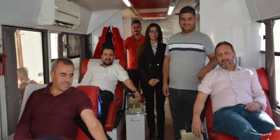 Korkuteli'de kan bağış kampanyası