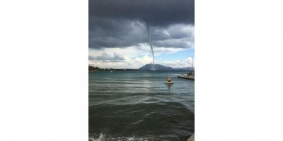 Datça açıklarında hortum