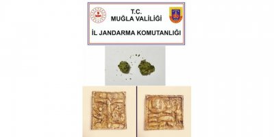 Muğla'da Helenistik döneme ait altın tablet ele geçirildi: 3 gözaltı