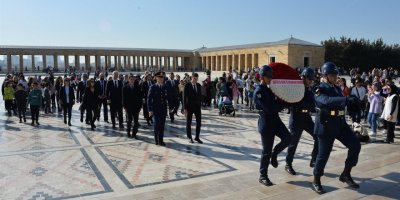 ANTGİAD'dan Anıtkabir ziyareti