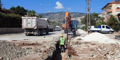 Demre'de 5 mahalleye 12 km'lik kanalizasyon şebekesi döşenecek