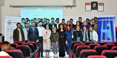 İŞKUR'dan öğrencilere seminer