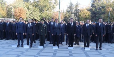 Burdur'da 10 Kasım töreni