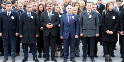 Dinar'da Atatürk anıldı