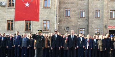 Isparta'da Atatürk anıldı