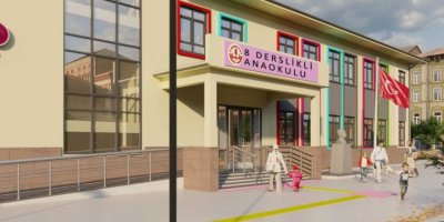 Serik'e 8 derslikli anaokulu