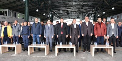 Demre Toptancı Hali'nde sezon açıldı