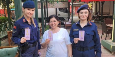 Jandarma Alanya'da KADES'i anlattı