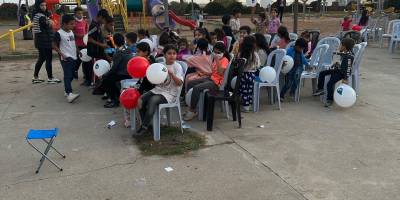 Kepez'in çocuklarına film gösterimi