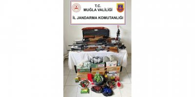 Muğla'da silah kaçakçılığı operasyonu: 1 gözaltı