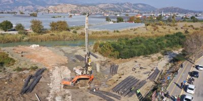 Patara Köprüsü'nde ilk kazma vuruldu