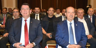 KKTC Cumhurbaşkanı Ersin Tatar Antalya esnafıyla bir araya geldi