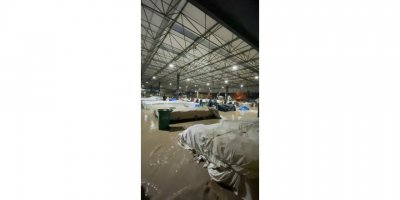 Muğla'da semt pazarı sular altında