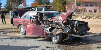 Korkuteli'de kaza: 1 yaralı