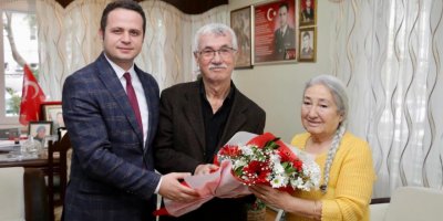 Şehit ailesine 'Öğretmenler Günü' sürprizi