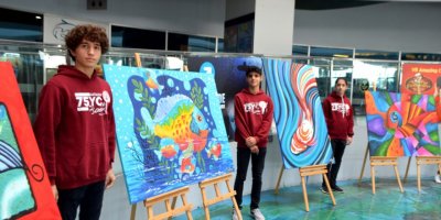 Akvaryum'da 'balık' ve 'deniz' sergisi