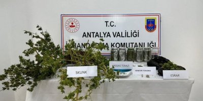 Gazipaşa'da uyuşturucu operasyonu