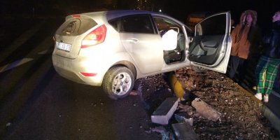 Eğirdir'de kaza: 1 yaralı