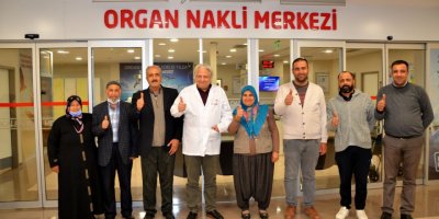 Aynı aileden 4 kişi böbrek nakli oldu