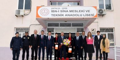 Vali Yazıcı'dan AHENK için 58'inci okul ziyareti