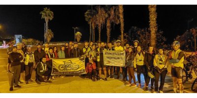 Trafikte bisikletlilerin varlığına dikkat çekmek için 2 bin 800 kilometre pedal çevirecek