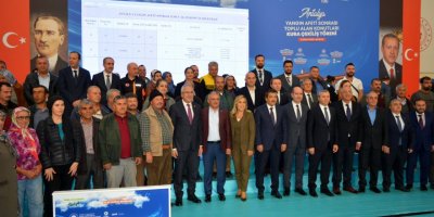 Büyük Manavgat yangını sonrası 297 konutun hak sahibi kurayla belirlendi