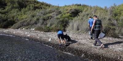 Gökova Körfezi'nde 19 bin kilogram çöp toplandı