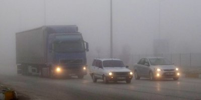 Afyonkarahisar- Antalya karayolunda yoğun sis