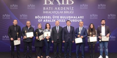 BAİB'in Bölgesel Üye Buluşması ve Ödül Töreni yapıldı