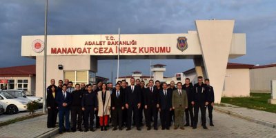 Manavgat Cezaevi'nde 200 zeytin fidanı dikildi