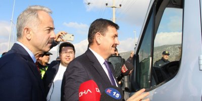 Vali Arslantaş kış lastiği uygulamasına katıldı