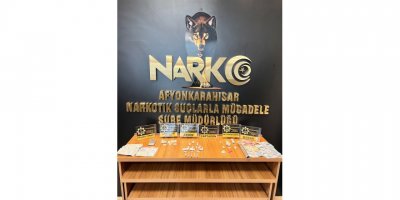 Sandıklı'da uyuşturucu operasyonu