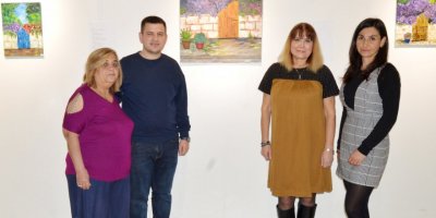 Ressam Erdi'nin 'Pazartesi Düşleri' Antalya'da