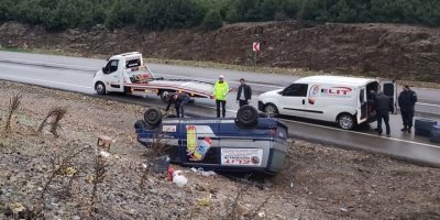 Çubukbeli'nde kaza: 1 ölü, 5 yaralı