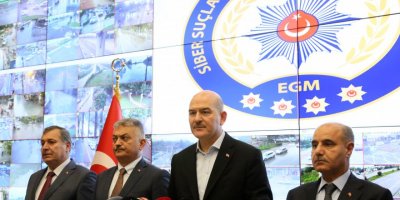 Bakan Soylu: Uluslararası Sanal Ağ Operasyonu’nda 101 kişi gözaltına alındı