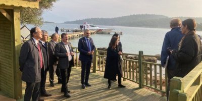 Güney Kore Büyükelçisi Lee'den dünyaca ünlü 'Sedir Adası'na ziyaret
