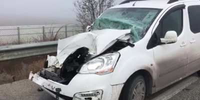 Afyonkarahisar'da kaza: 4 yaralı