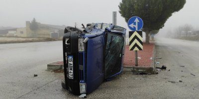 Burdur'da kaza: 2 yaralı