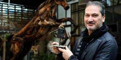 Ahşap heykellerin en büyüğü 4 metre, en küçüğü 5 santim