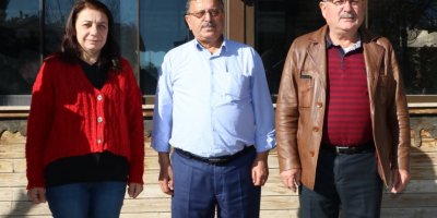 Kacır ve Takımcı'dan Toptaş'a ziyaret