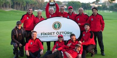 Fikret Öztürk Kulüplerarası Golf Turnuvası'nda Kemer Country şampiyon oldu