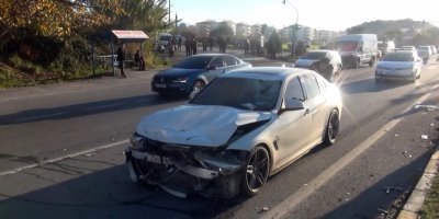 Manavgat'ta kaza: 1 yaralı