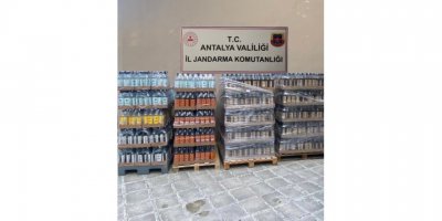 Jandarmadan yılbaşı öncesi kaçak içki operasyonu