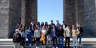 Gençler ecdadın izinde Çanakkale'yi ziyaret etti