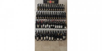 Fethiye'de 167 şişe 'gümrük kaçağı içki' ele geçirildi; 2 gözaltı