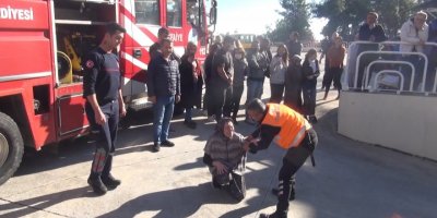 Manavgat Devlet Hastanesi'nde tatbikat