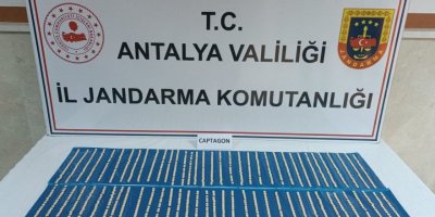 Jandarmadan uyuşturucu hap operasyonu