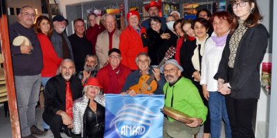 ANFAD üyelerinden erken yılbaşı kutlaması