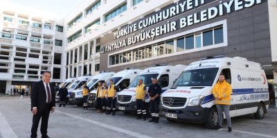 Büyükşehir Belediyesi ambulans araç filosunu genişletti