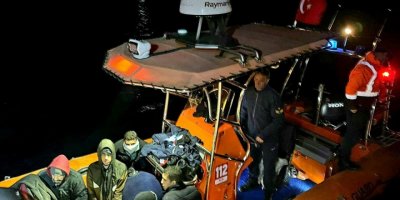 Bodrum açıklarında 32 kaçak göçmen yakalandı, 16 kaçak göçmen kurtarıldı